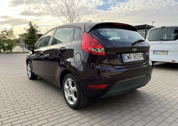 Ford Fiesta cena 21900 przebieg: 125000, rok produkcji 2009 z Wrocław małe 667